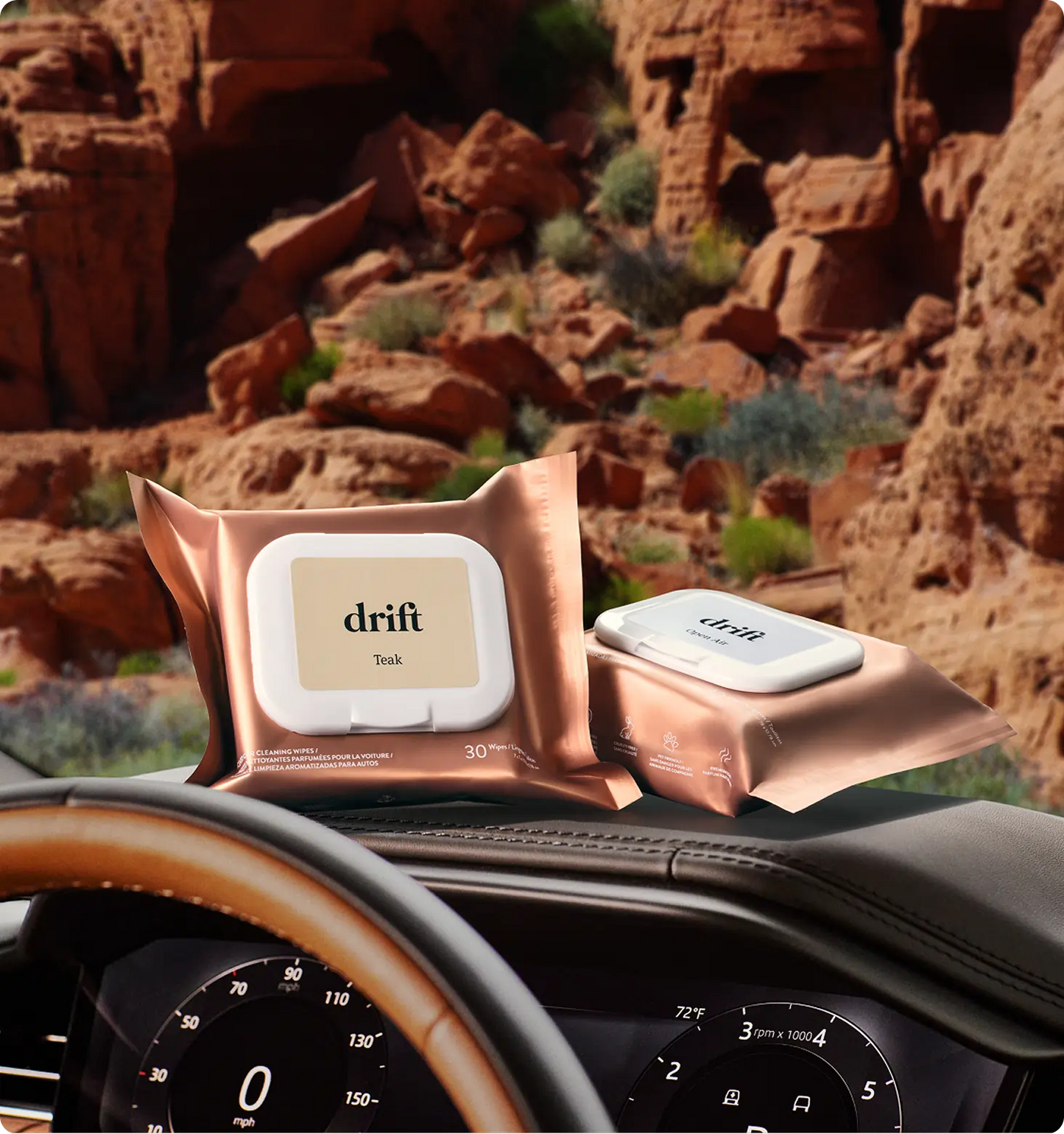Scented Car Wipes